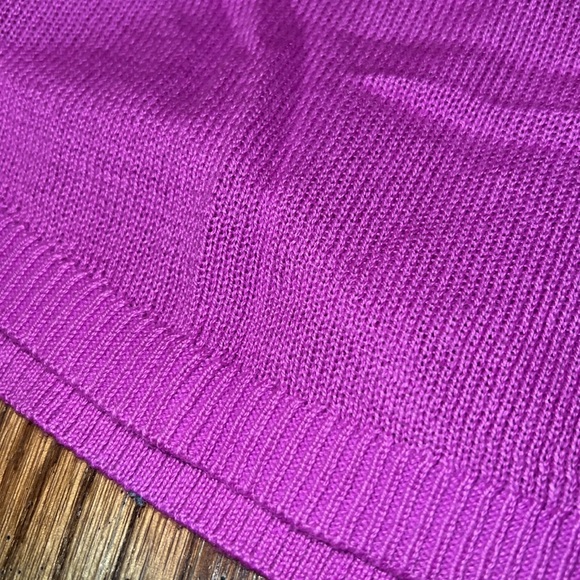 Lilly Pulitzer Stasia V-neck Sweater Amethyst size Small NWT - Picture 6 of 6